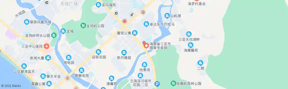 三亚交警支队_公交站地图_三亚公交_妙搜公交查询2025
