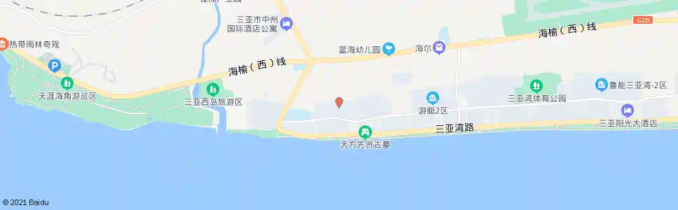 三亚新城港湾二区_公交站地图_三亚公交_妙搜公交查询2025