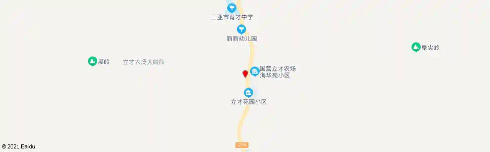 三亚立才_公交站地图_三亚公交_妙搜公交查询2025