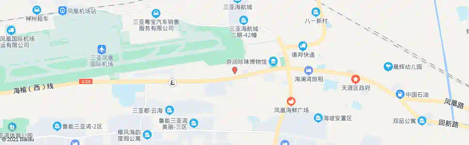 三亚三亚汽车西站_公交站地图_三亚公交_妙搜公交查询2025