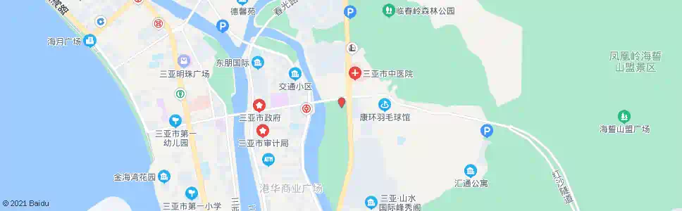 三亚三亚图书馆_公交站地图_三亚公交_妙搜公交查询2025