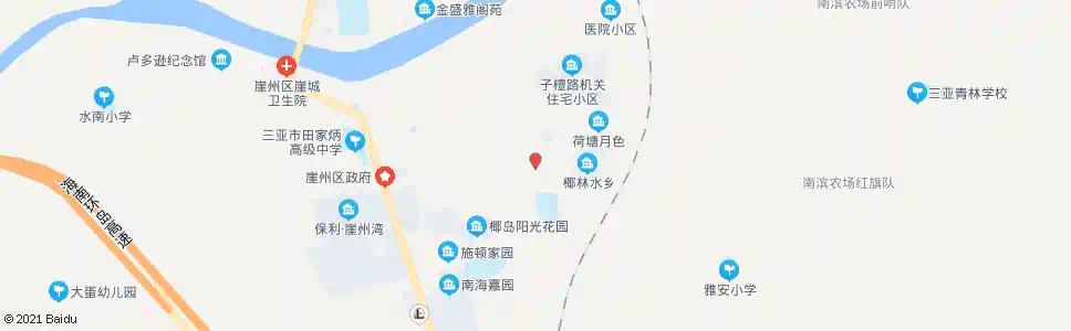 三亚南滨农场_公交站地图_三亚公交_妙搜公交查询2025