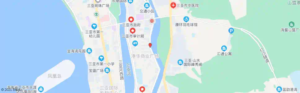 三亚临春河步行桥_公交站地图_三亚公交_妙搜公交查询2025