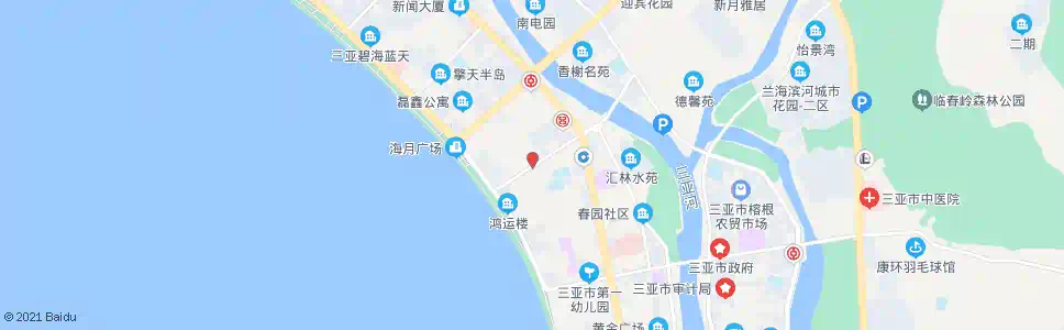 三亚吉祥街_公交站地图_三亚公交_妙搜公交查询2025
