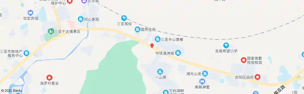 三亚名人汇居_公交站地图_三亚公交_妙搜公交查询2025
