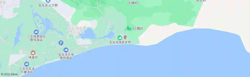 三亚海底世界_公交站地图_三亚公交_妙搜公交查询2025