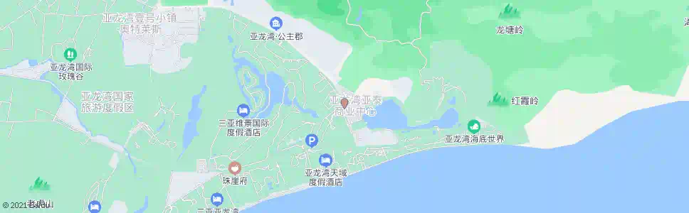 三亚亚泰商业中心_公交站地图_三亚公交_妙搜公交查询2025