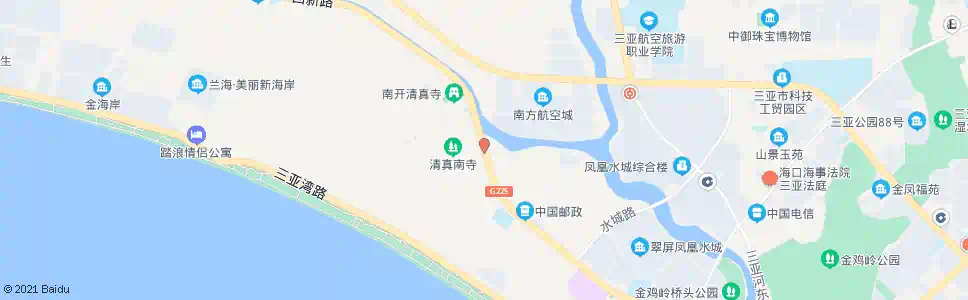 三亚回新村_公交站地图_三亚公交_妙搜公交查询2025
