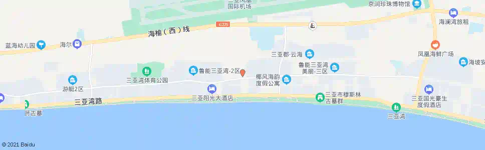 三亚二炮休养院_公交站地图_三亚公交_妙搜公交查询2025