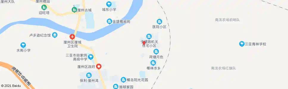 三亚南滨19连_公交站地图_三亚公交_妙搜公交查询2025
