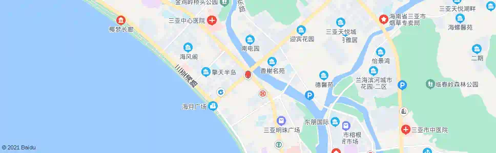 三亚中行培训中心_公交站地图_三亚公交_妙搜公交查询2025