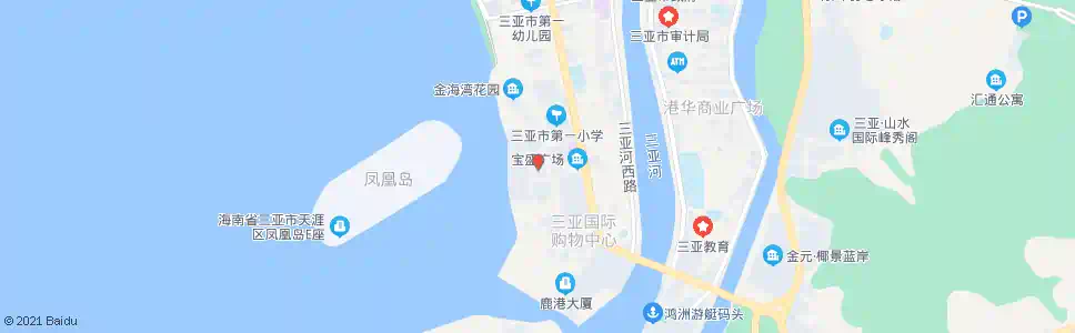 三亚望海花园酒店_公交站地图_三亚公交_妙搜公交查询2025