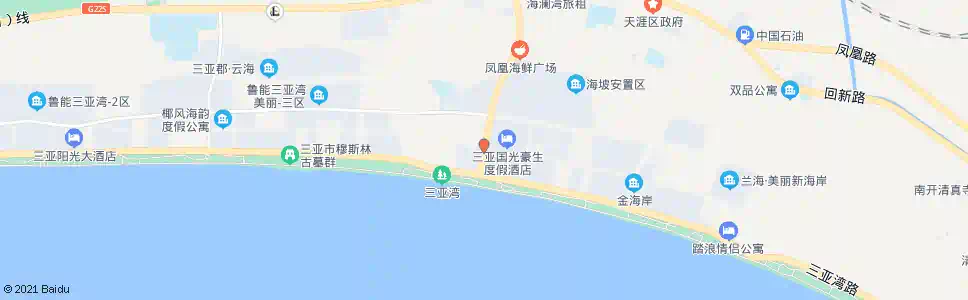 三亚新城路口_公交站地图_三亚公交_妙搜公交查询2025