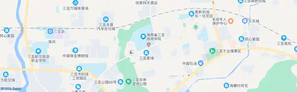 三亚体育中心_公交站地图_三亚公交_妙搜公交查询2025