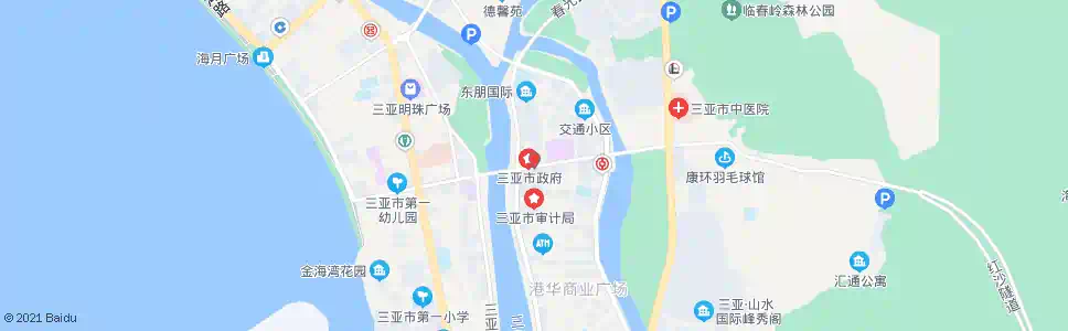 三亚蓝海银滩度假村_公交站地图_三亚公交_妙搜公交查询2025