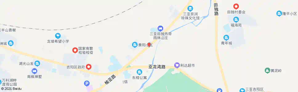 三亚吉阳市场_公交站地图_三亚公交_妙搜公交查询2025