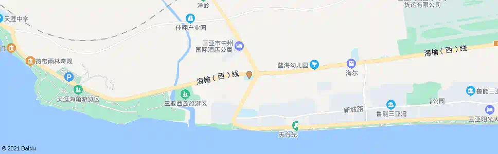 三亚冲金村_公交站地图_三亚公交_妙搜公交查询2025