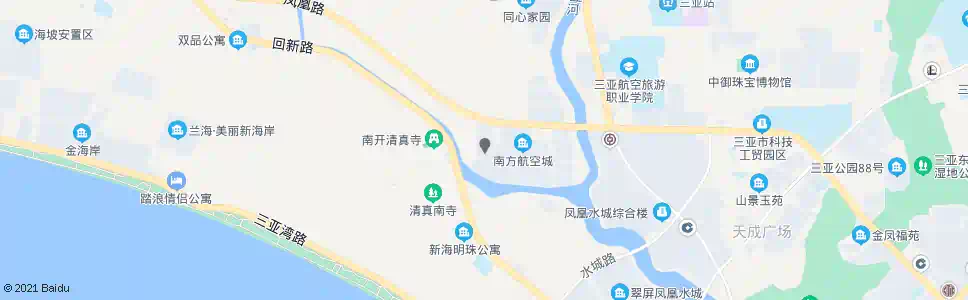 三亚泰和花园_公交站地图_三亚公交_妙搜公交查询2025