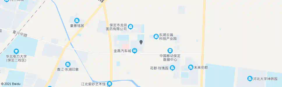 保定支点创业基地_公交站地图_保定公交_妙搜公交查询2025