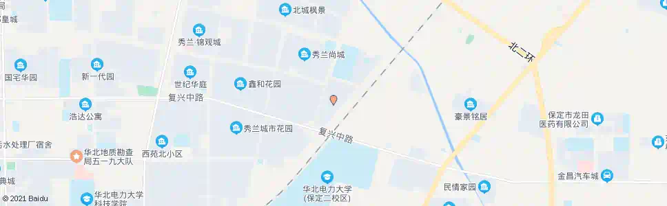 保定复兴苑小区_公交站地图_保定公交_妙搜公交查询2025