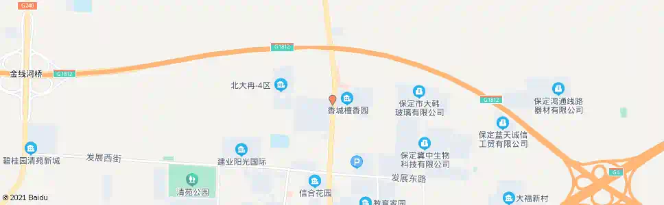 保定莲池南大街_公交站地图_保定公交_妙搜公交查询2025