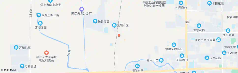 保定小车村_公交站地图_保定公交_妙搜公交查询2025