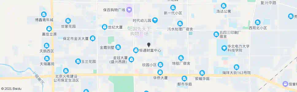 保定秀园路东口_公交站地图_保定公交_妙搜公交查询2025