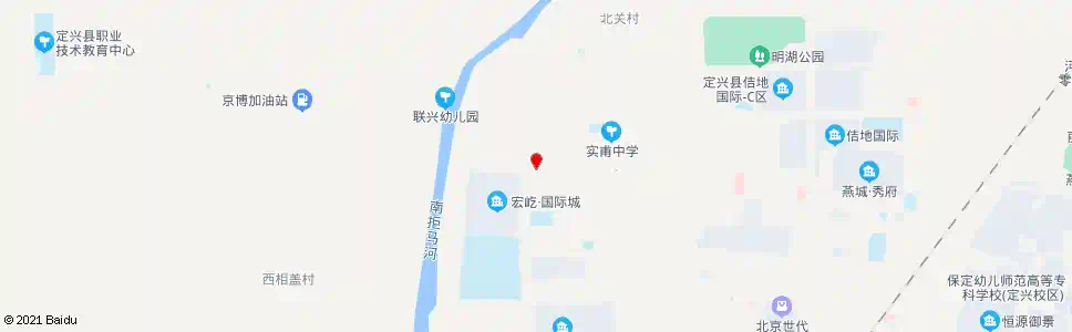 保定老城西关加油站_公交站地图_保定公交_妙搜公交查询2025