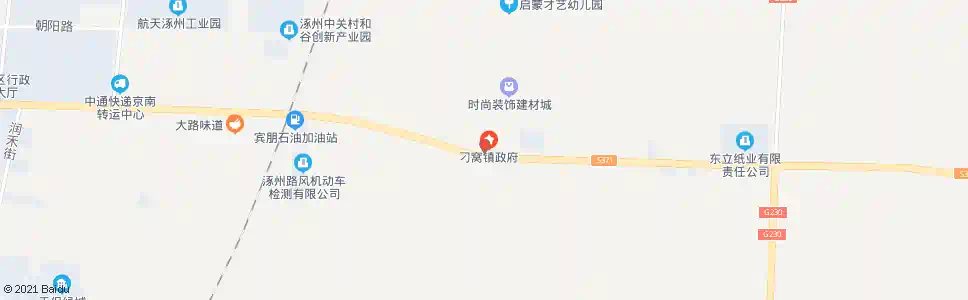 保定刁窝_公交站地图_保定公交_妙搜公交查询2025