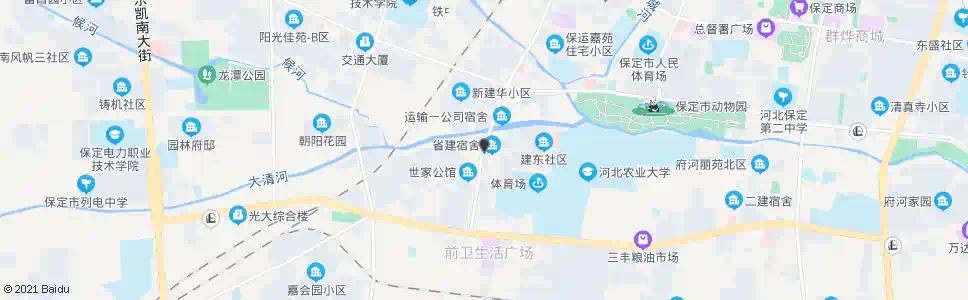 保定保险公司_公交站地图_保定公交_妙搜公交查询2025