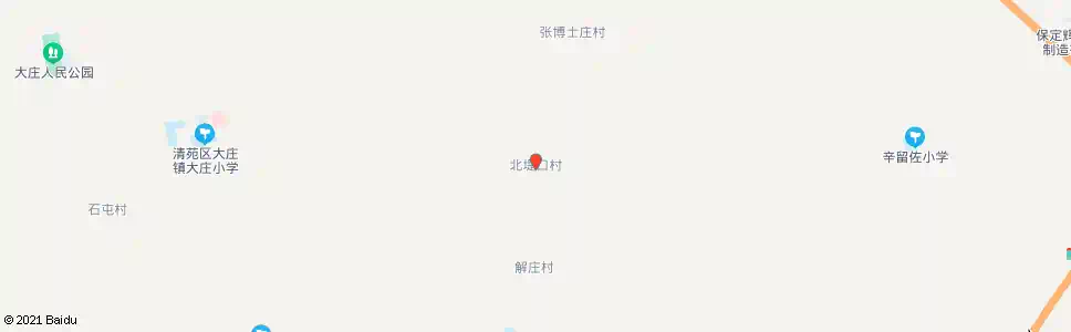 保定大堤口村北_公交站地图_保定公交_妙搜公交查询2025