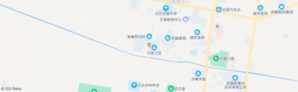 保定兴安小区_公交站地图_保定公交_妙搜公交查询2025