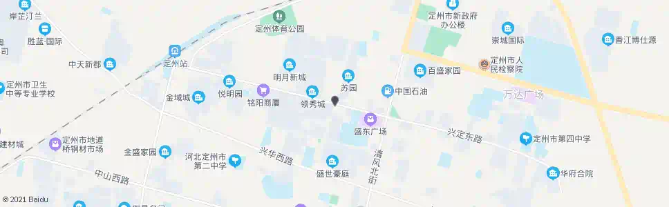 保定兴定西路_公交站地图_保定公交_妙搜公交查询2025