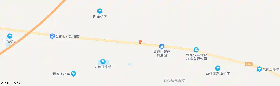 保定大魏庄_公交站地图_保定公交_妙搜公交查询2025
