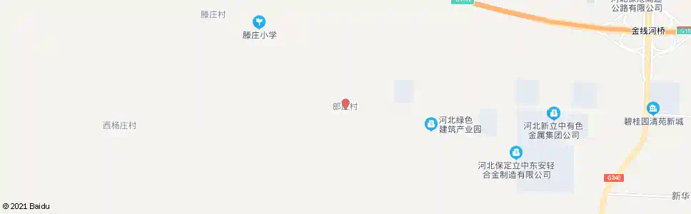 保定郎庄_公交站地图_保定公交_妙搜公交查询2025