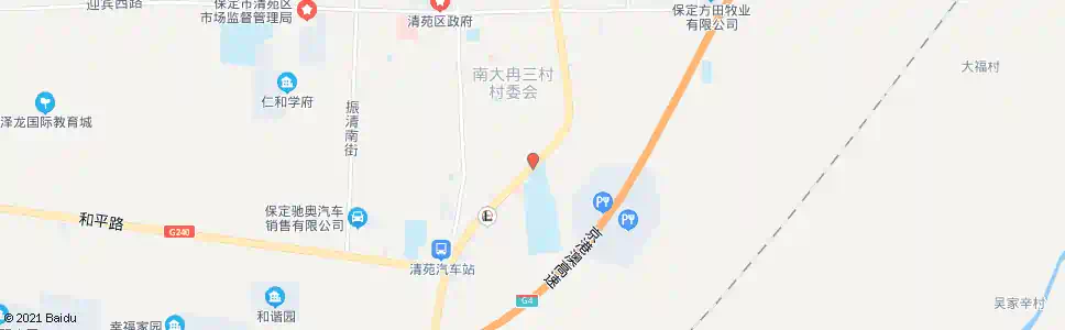 保定职教中心_公交站地图_保定公交_妙搜公交查询2025