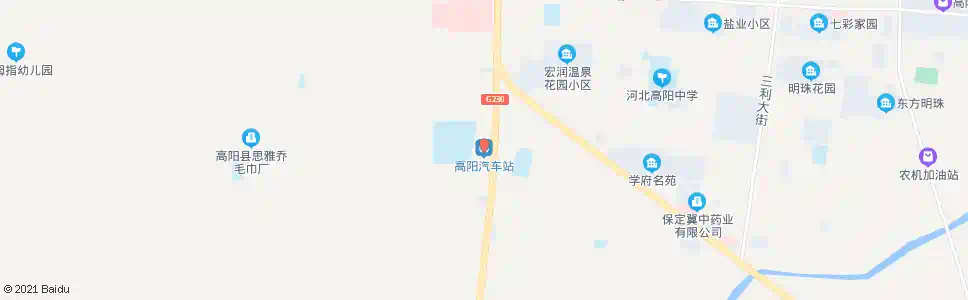 保定高阳汽车站_公交站地图_保定公交_妙搜公交查询2025