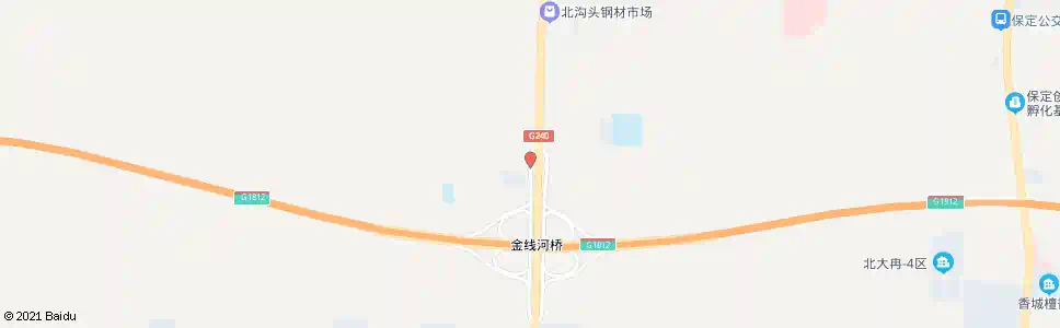 保定保阜高速朝阳路出入口_公交站地图_保定公交_妙搜公交查询2025