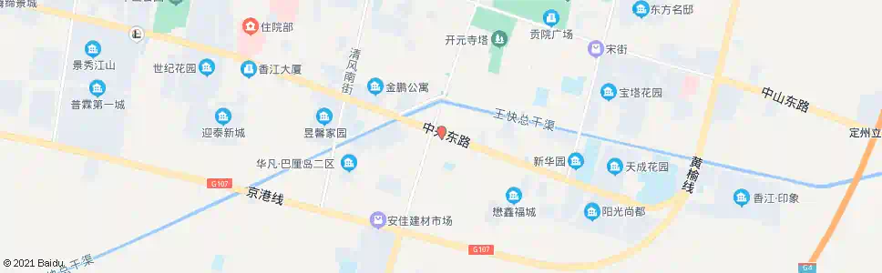 保定南城门_公交站地图_保定公交_妙搜公交查询2025