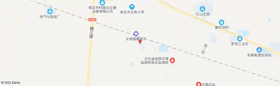 保定亩泉路口_公交站地图_保定公交_妙搜公交查询2025