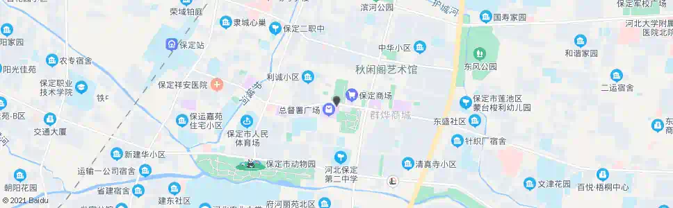 保定古莲花池_公交站地图_保定公交_妙搜公交查询2025