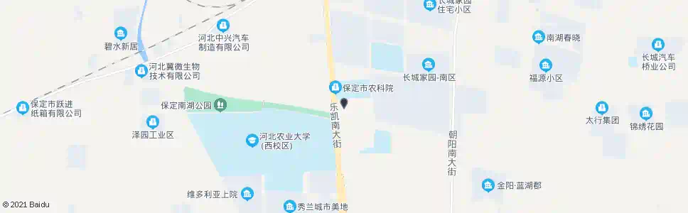 保定农研所_公交站地图_保定公交_妙搜公交查询2025