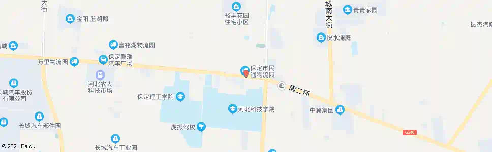 保定高保路口(西)_公交站地图_保定公交_妙搜公交查询2025