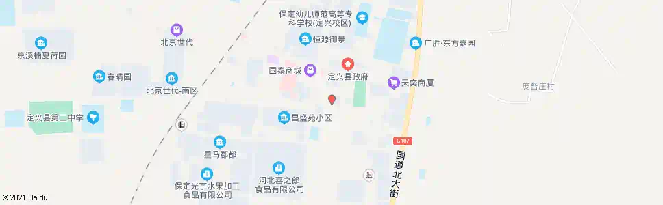 保定定兴路东派出所_公交站地图_保定公交_妙搜公交查询2025