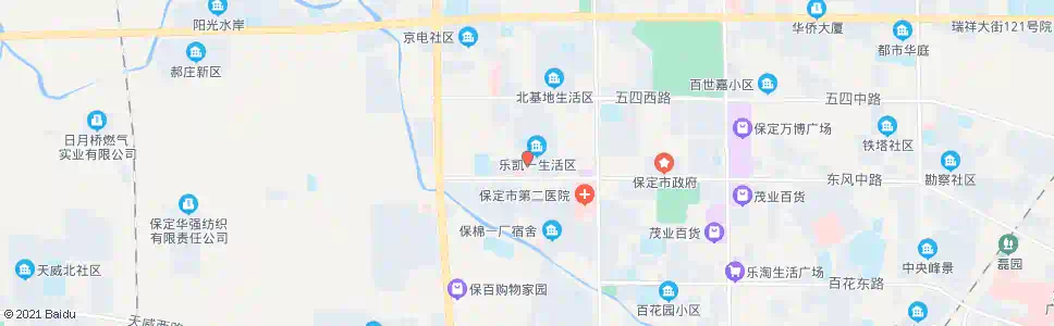 保定胶片厂_公交站地图_保定公交_妙搜公交查询2025