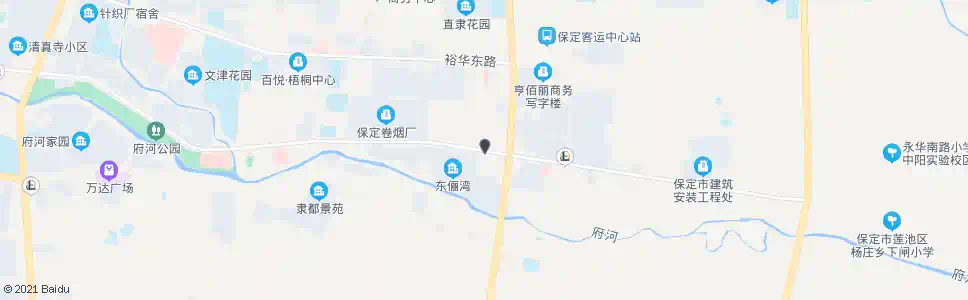 保定天威路东二环路口_公交站地图_保定公交_妙搜公交查询2025