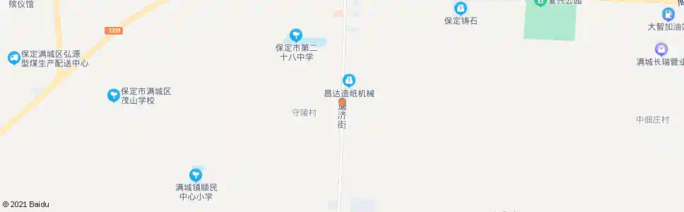 保定守陵村_公交站地图_保定公交_妙搜公交查询2025