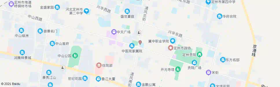 保定定州清真寺_公交站地图_保定公交_妙搜公交查询2025