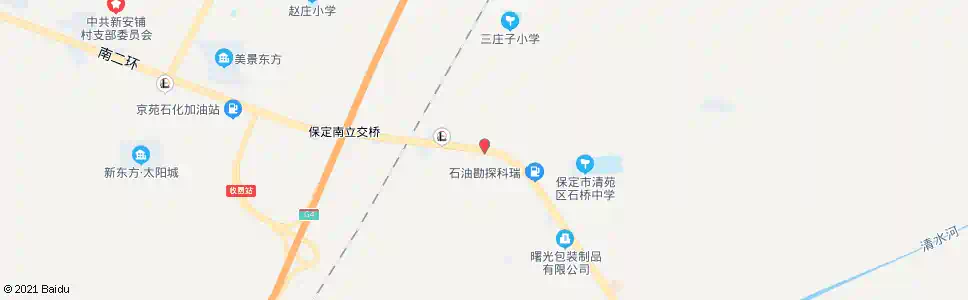 保定鲁庄_公交站地图_保定公交_妙搜公交查询2025
