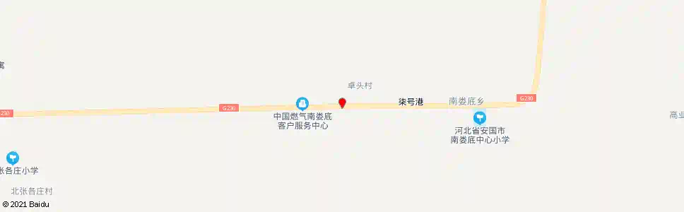 保定卓头_公交站地图_保定公交_妙搜公交查询2025